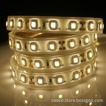 High-powered LED Light/Flexible LED Strip with 12/24V DC Input Voltage, RoHS and CE Approved